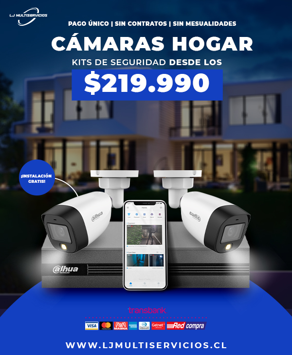 Instalación de Camaras de seguridad en las condes